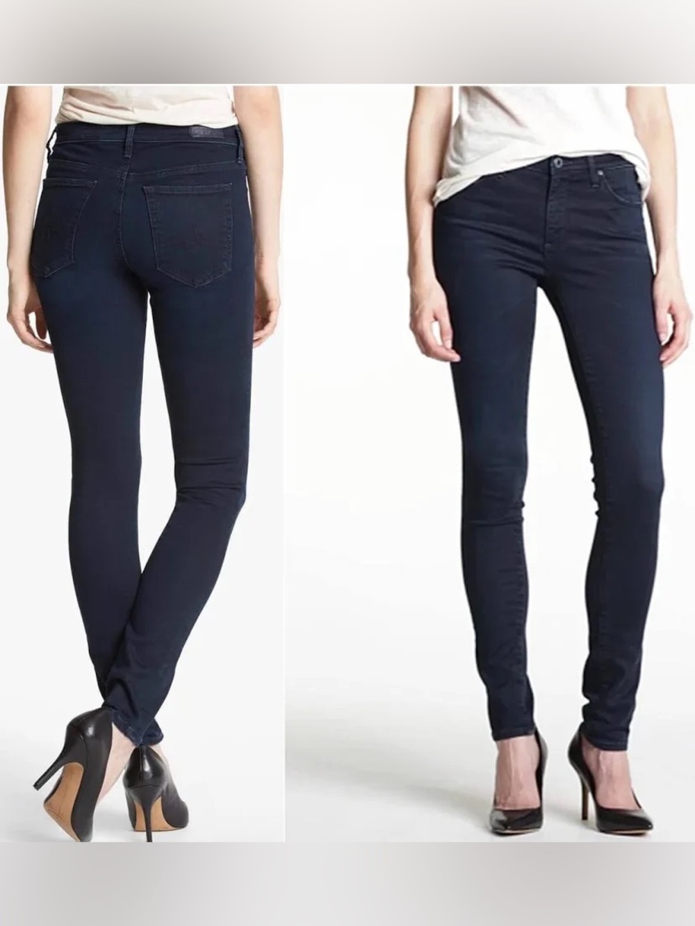 Adriano Goldschmied AG The Middi Midrise Leggings Ankle Skinny Jeans Size 30 R